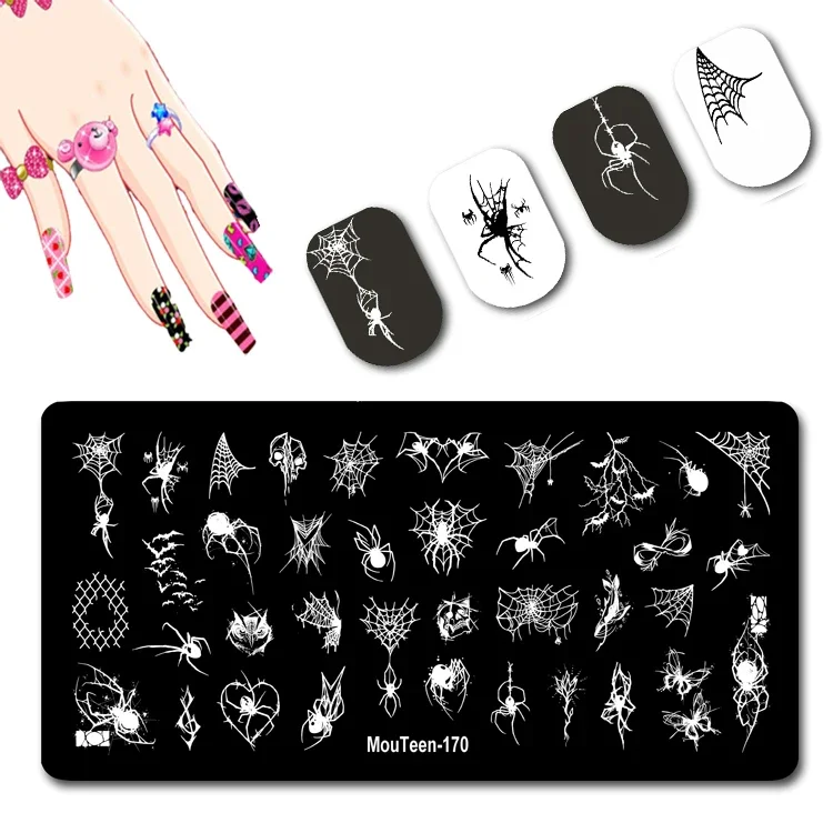 New Alphabet Stamp Nail Stamping Plates Stamp Design Nail Stamp Plates Alphabet Art Nail Art Stamping Plates #170