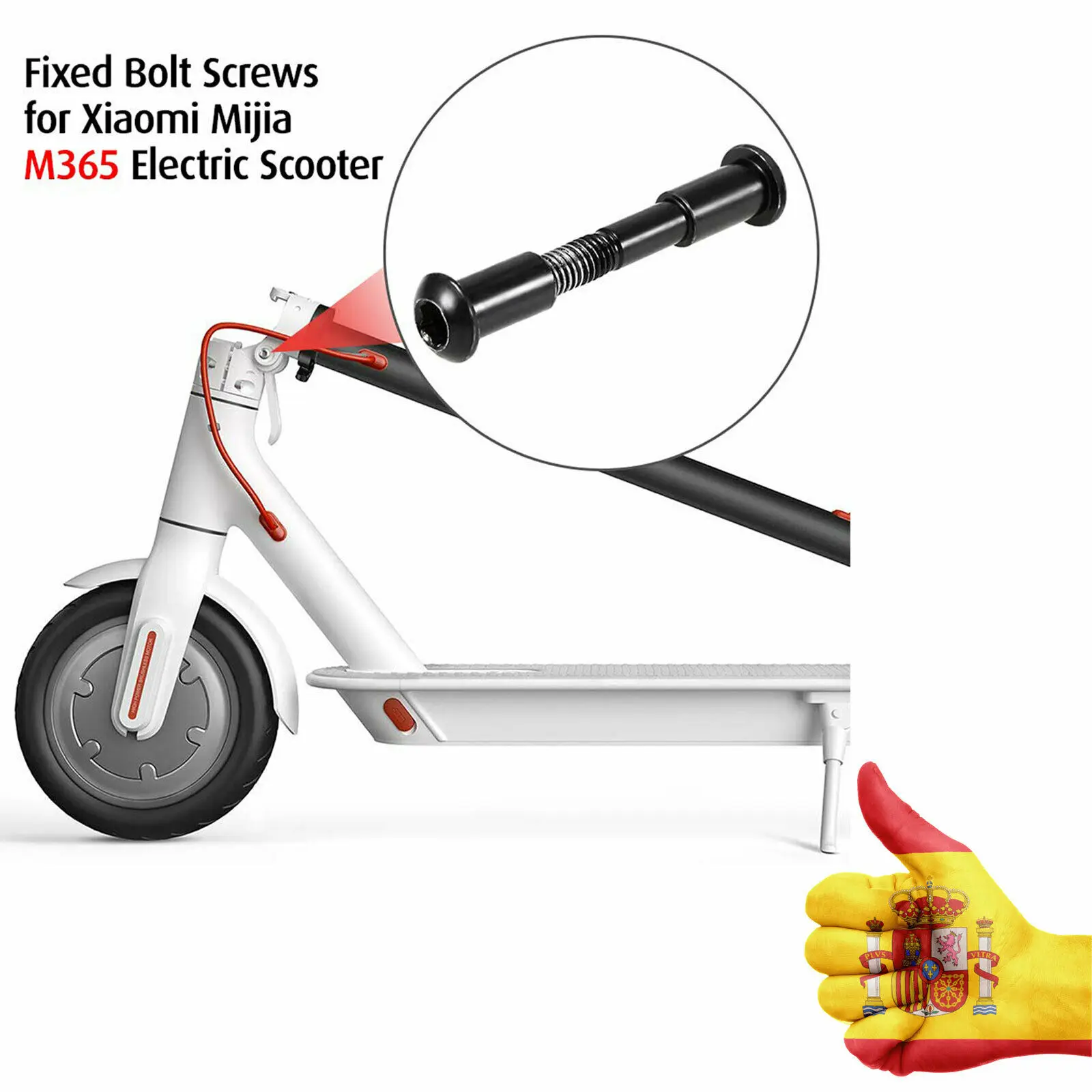 Vite Lucchetto Xiaomi M365 E Pro Per Scooter Elettrico, Serratura Pieghevole, Riparazione Cerniere,