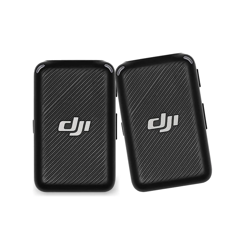 Microfono Wireless Dji Mic Per Smartphone Dji Action 2 Om 5 Con Lightning Usb-C Porte Trasmissione 250M Registrazione A Doppio Canale