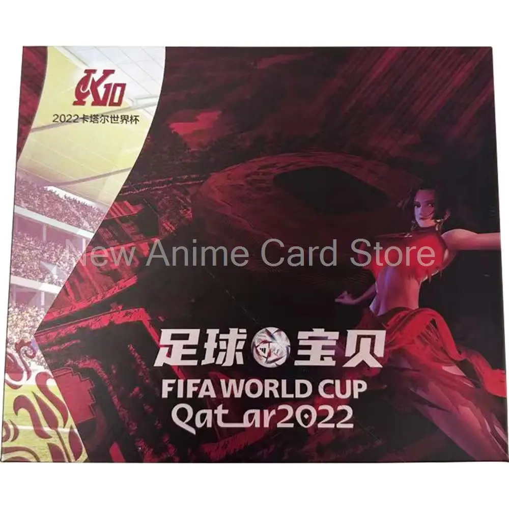 2022 Coppa Del Mondo Della Coppa Del Mondo Della Coppa Del Mondo Del Qatar Stellati Messi Cristiano Ronaldo Collezione Rara Carta Firmata Limitata Gio