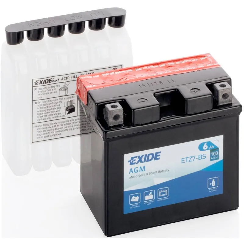 Batteria Exide Ytz7S / Ezt7S