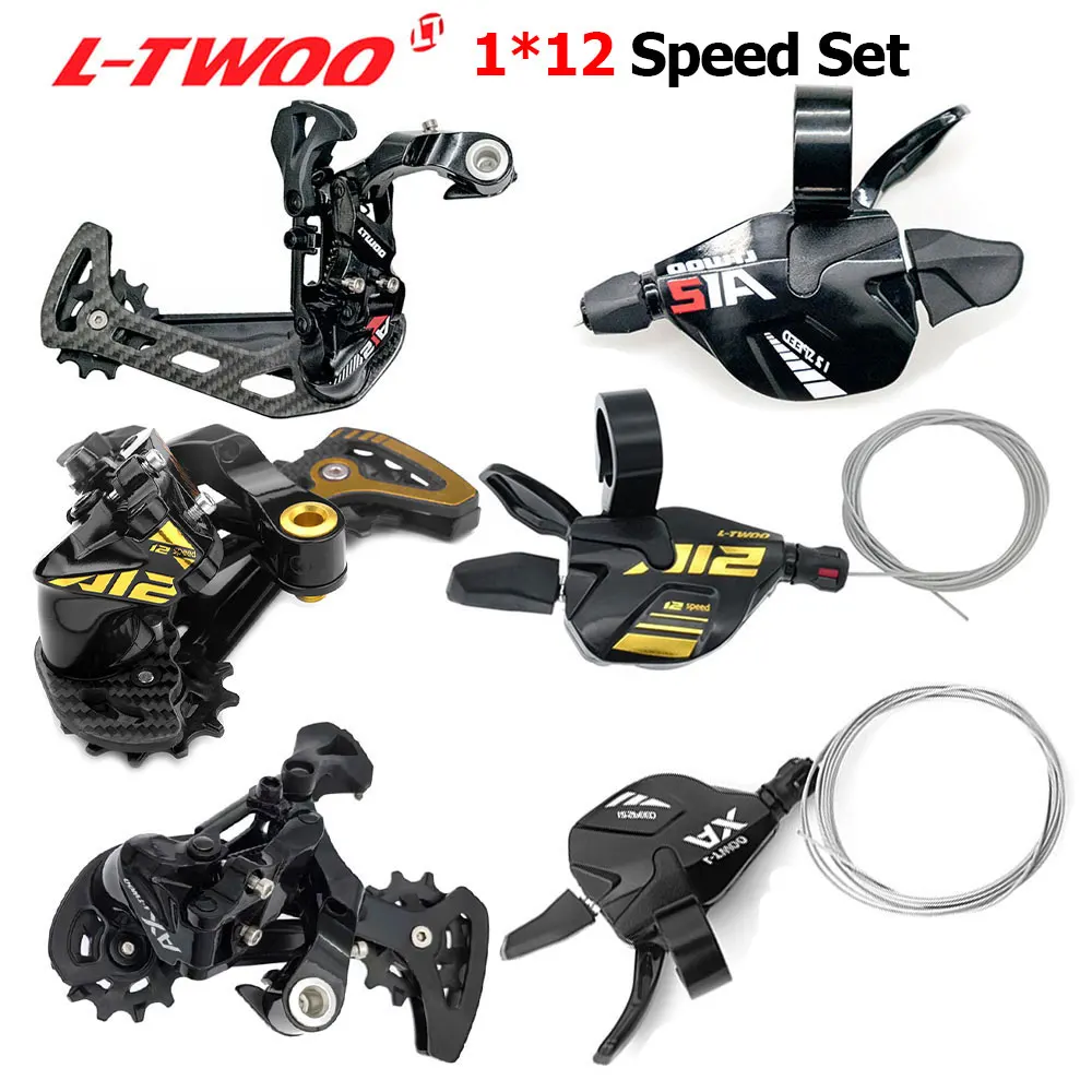 Ltwoo Ax At12 1X12 Speed Deragliatore Groupset Trigger Shifter Deragliatori Posteriori Per Mountain Bike Cassetta Compatibile Shimano/Sarm