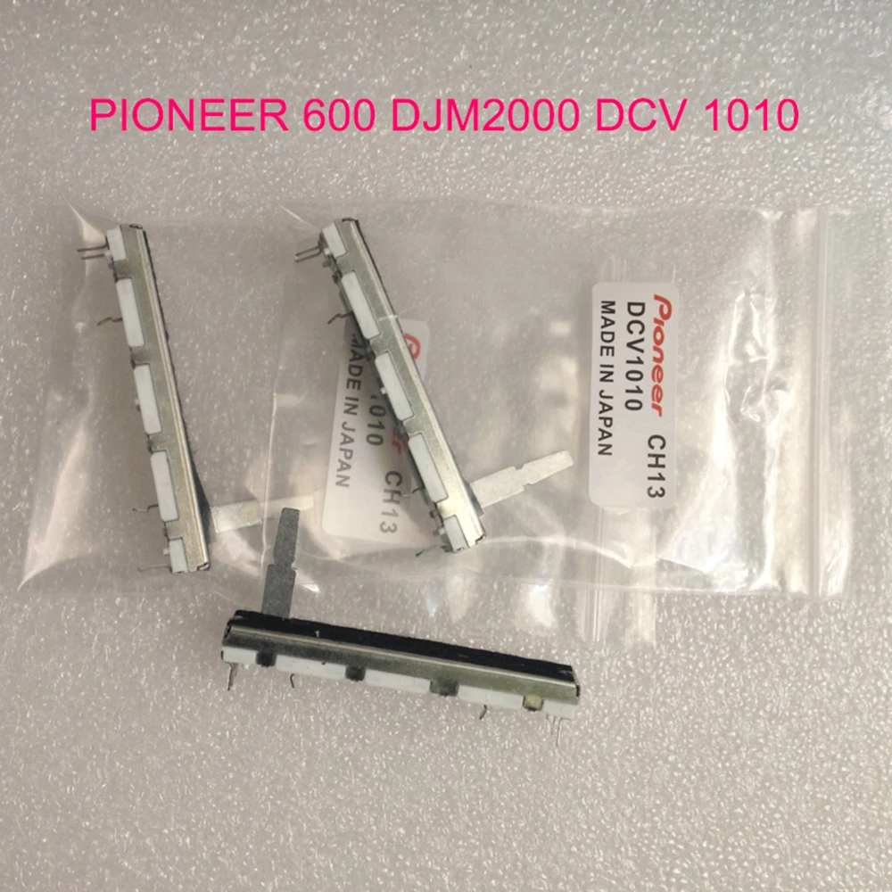 5 Pz/Lotto Pioneer Djm2000 Djm800 Djm700 600 350 400 Fader Verticale 60Mm 45Mm