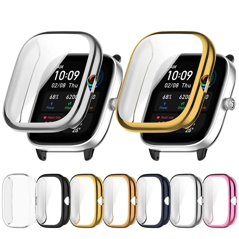 Per Amazfit Gts4 Mini Custodia Custodia Protettiva A Copertura Totale Per Amazfit Gts4 Mini Screen Protector Placcatura Tpu Cover Protettiva