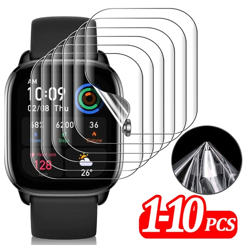 Pellicola Morbida In Tpu Per Amazfit Gts4 Gts 3 Gts4 Mini 2Mini Pellicola Protettiva Per Schermo Smartwatch Pellicola Antigraffio Per Amazfit Gts3 Gts