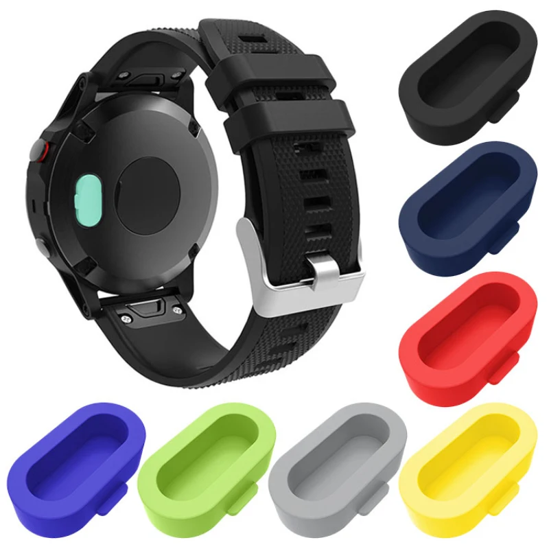 Lotto Tappi Protettivi Antipolvere In Silicone Tappi Per Garmin Swim 2 Instinct 2/2S Enduro Venu Smart Watch Protezioni Antipolvere