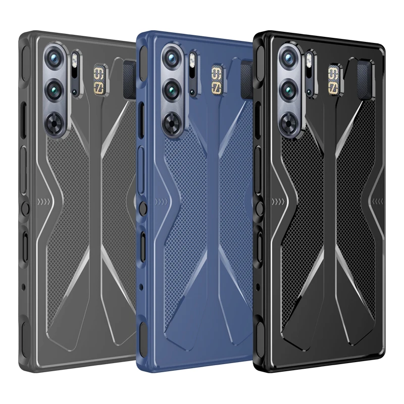 Fit Red Magic 9 Pro Custodie Custodia Flessibile In Tpu Custodia Antiurto Antigraffio Per Nubia Red Magic 9 Pro + Cover Red Magic 7S Pro