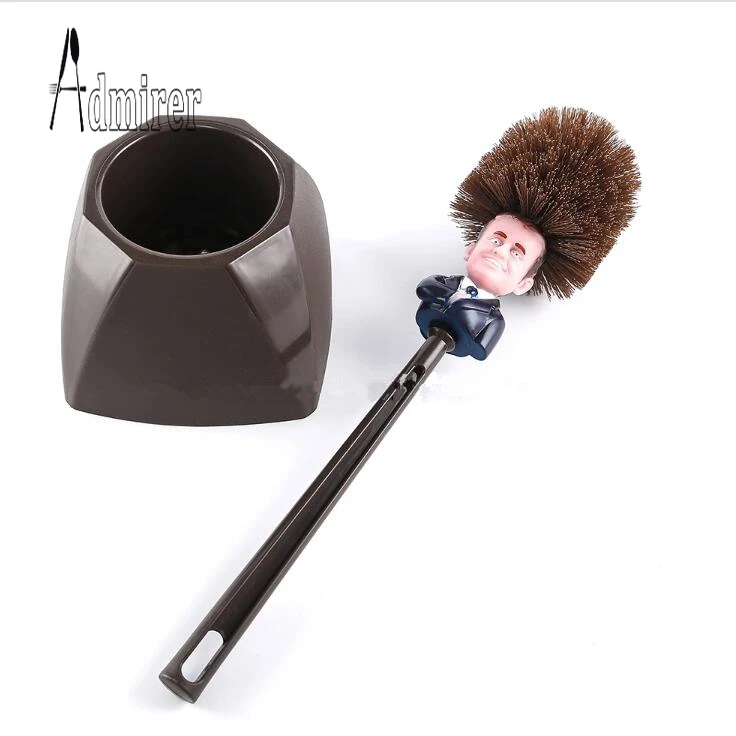 Emmanuel Macron Brosse Wc Brosse De Toilette Francia Presidente Scopino Per Wc Divertente
