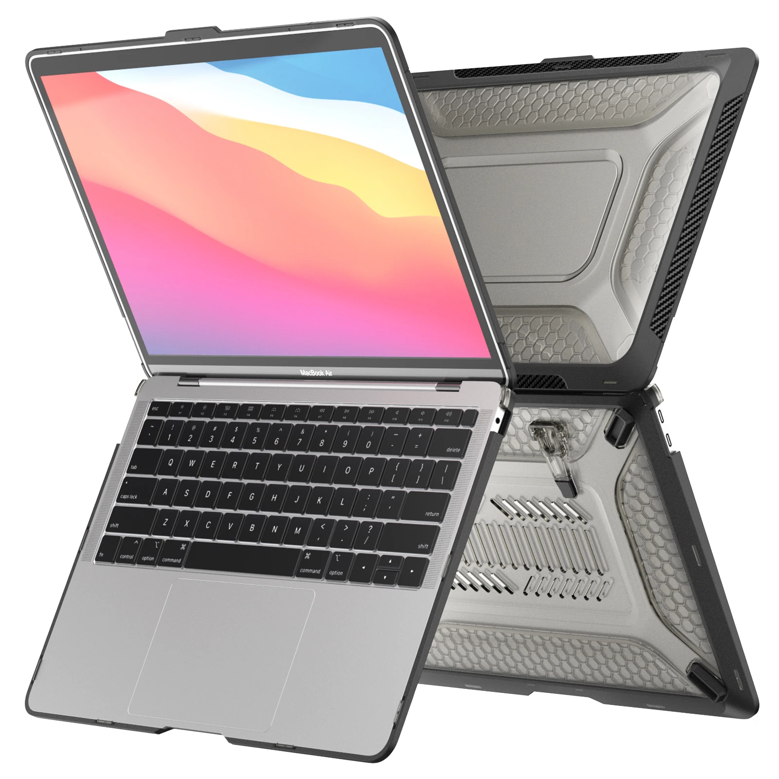 Custodia Morbida In Tpu Per Macbook Air Borsa A Tracolla Da 13 Pollici Macbook Air 2018 Custodia Funda De Macbook Air 13