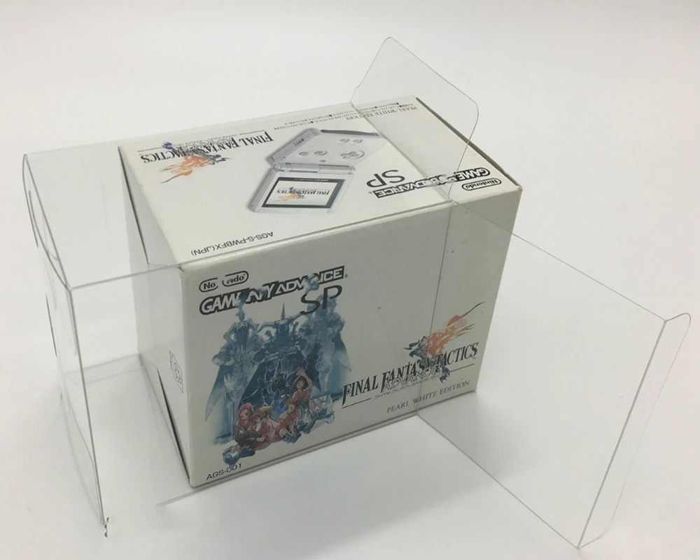 Custodia Protettiva Trasparente Per Nintendo Game Boy Advance Sp/Gbasp/Final Fantasy Tactics Raccogli Scatole Shell Clear Display Case