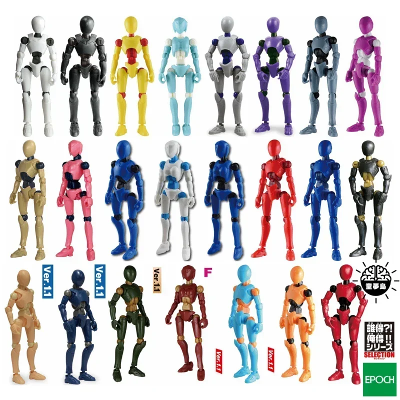 Tarlin Gashapon Figure Anime Kawaii 1/18 Action Subbody Robot Miniature Gacha Figurine Cute Capsule Toy
