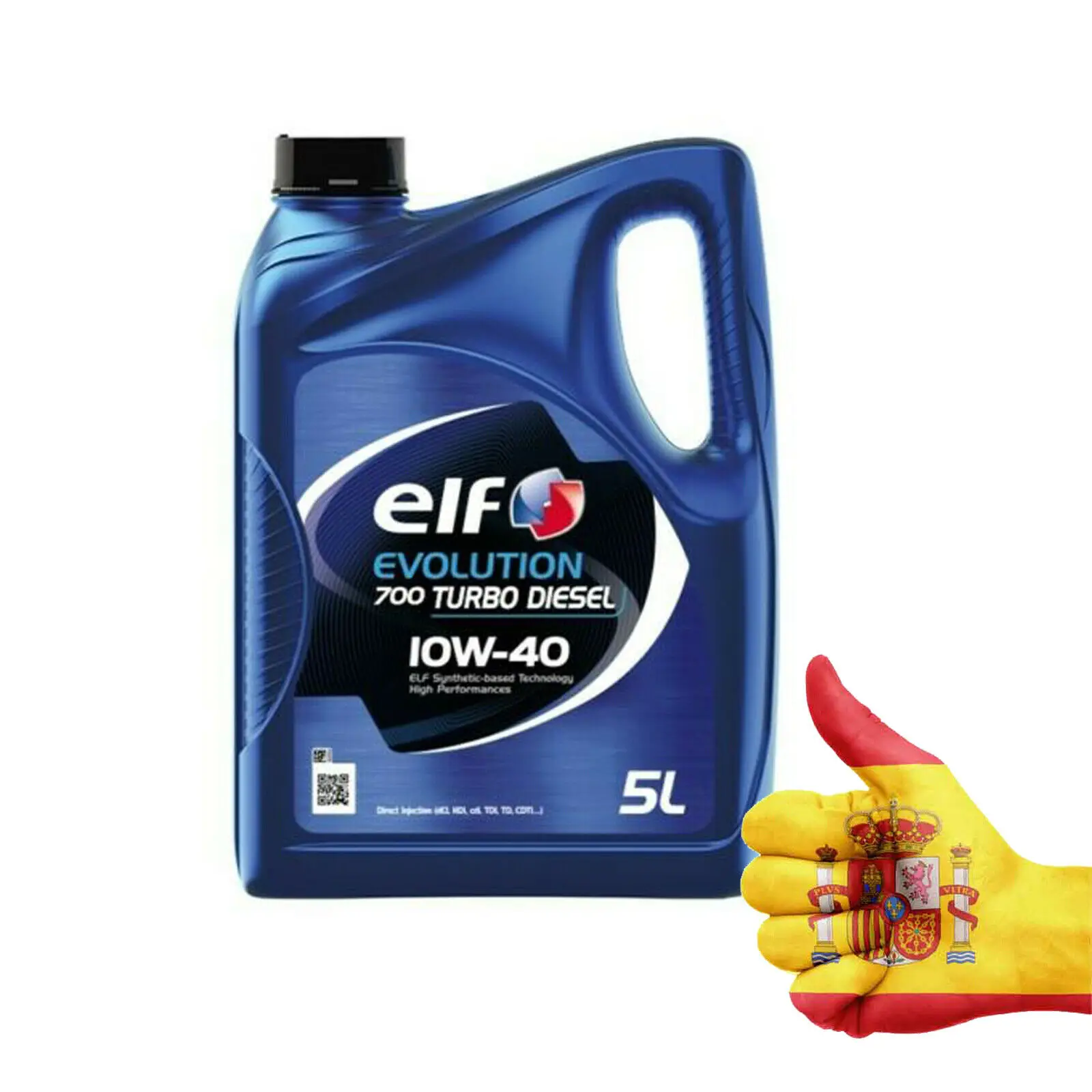 Elf Evolution 700 Turbo Diesel 10W40 5L Olio Motore Lubrificante Olio Auto