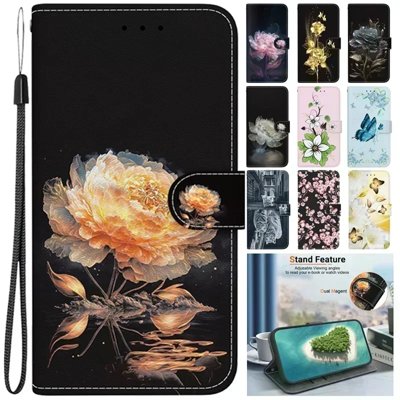 Custodia A Portafoglio In Pelle Per Infinix Zero X Pro X6810 Custodie A Farfalla Verniciate Per Infinix Zero X Pro X Neo Zero 20 Zero 8 Cover