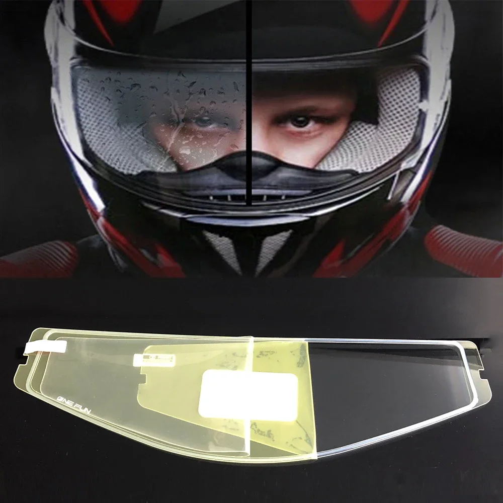 Patch Adesiva Per Pellicola Antiappannamento Per Visiera Per Casco Moto Per Casco Flip Up Mt Atom Sv