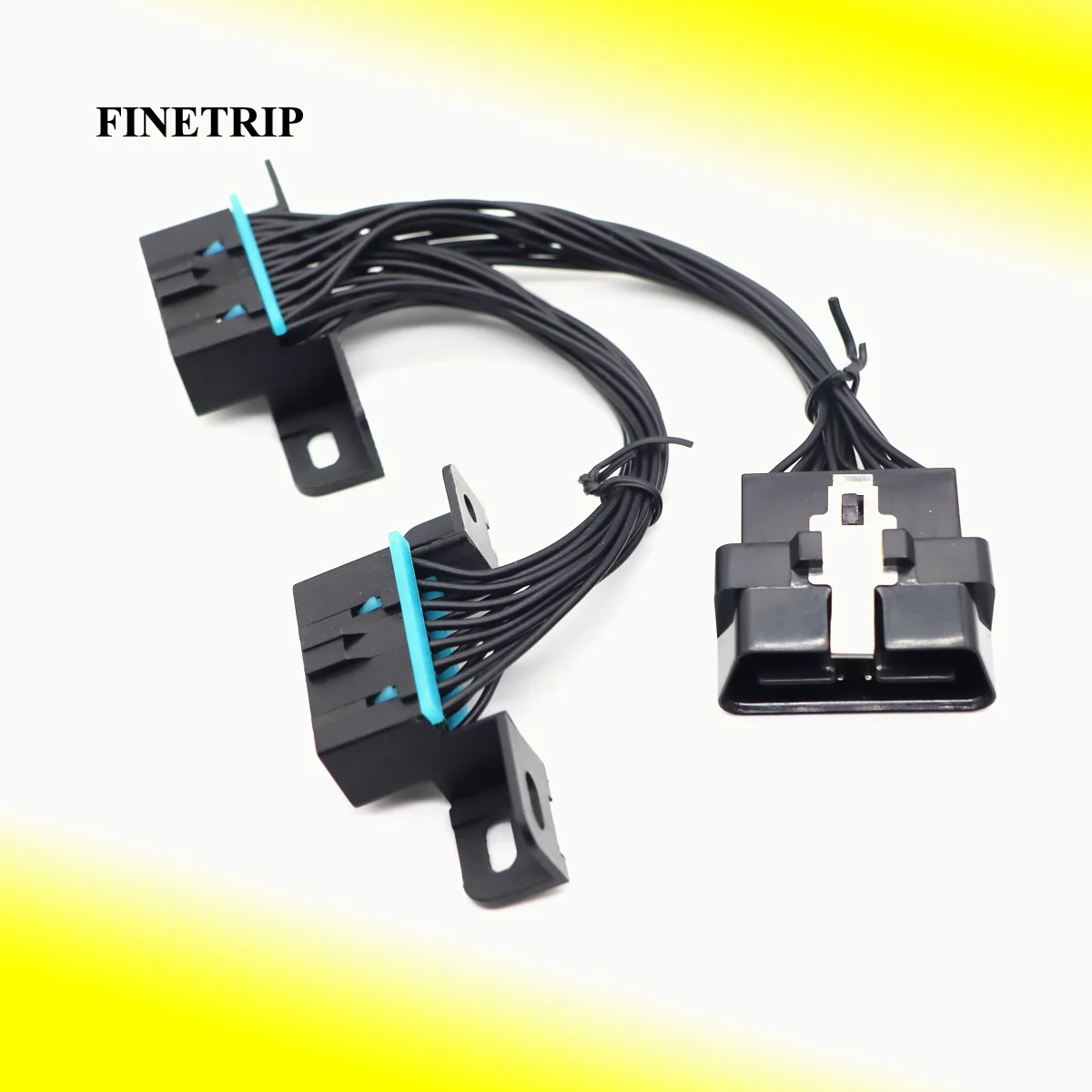 1 A 2 Obd2 Obd Ii Y Connettore Diagnostico Adattatore Per Cavo Splitter Per Tutte Le Auto Strumenti Di Riparazione Auto Coupleur Ad Alte Prestazioni