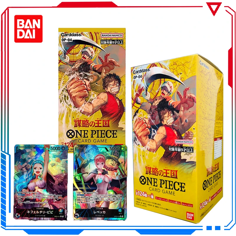 Bandai One Piece Card Game One Piece Anime Cards Op04 Opcg Collection Display Regalo Di Compleanno Per Ragazzi