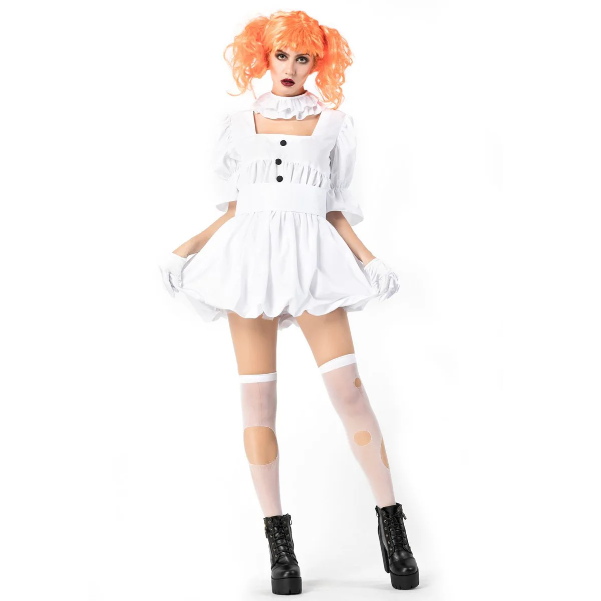 Costume Cosplay It Di Stephen King Bianco Costume Da Clown Sexy Per Adulti Costume Da Clown Sexy Per Completo Di Halloween