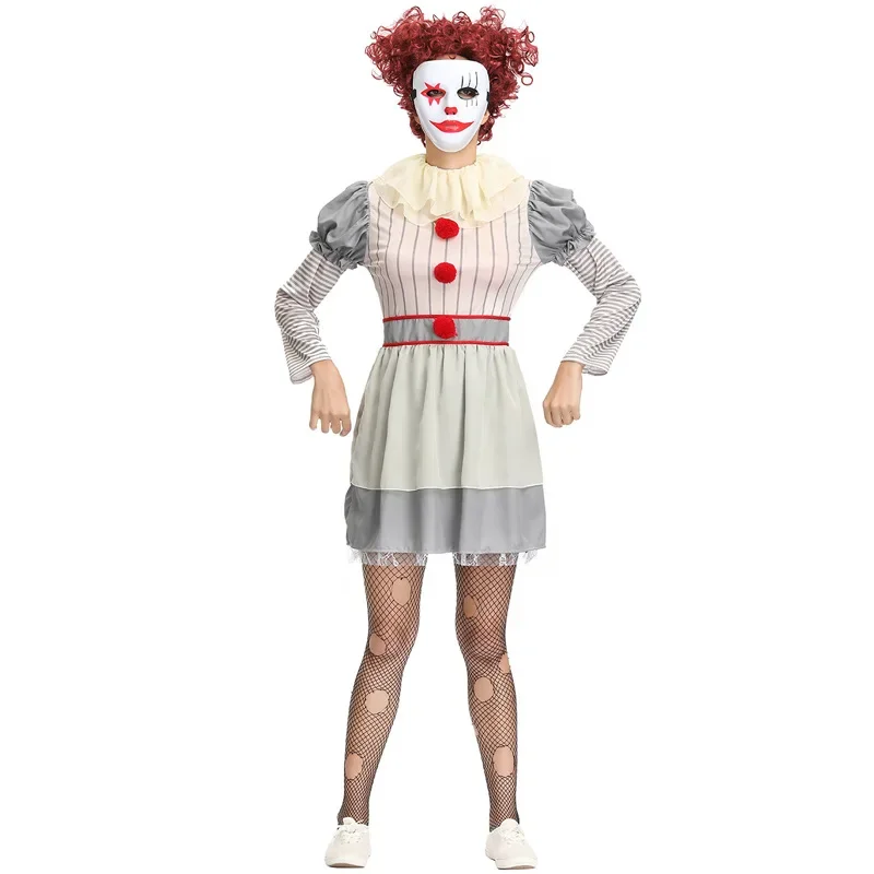 Costume Cosplay It Di Stephen King Costume Da Pagliaccio Sexy Per Adulti Costume Da Clown Sexy Per Completo Di Halloween