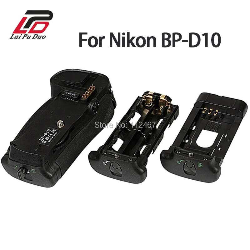 Sostituzione Bg-D10 Bp-D10 Custodia Per Batteria Per Nikon D300 D300S D700 E 2 Pezzi Portabatteria