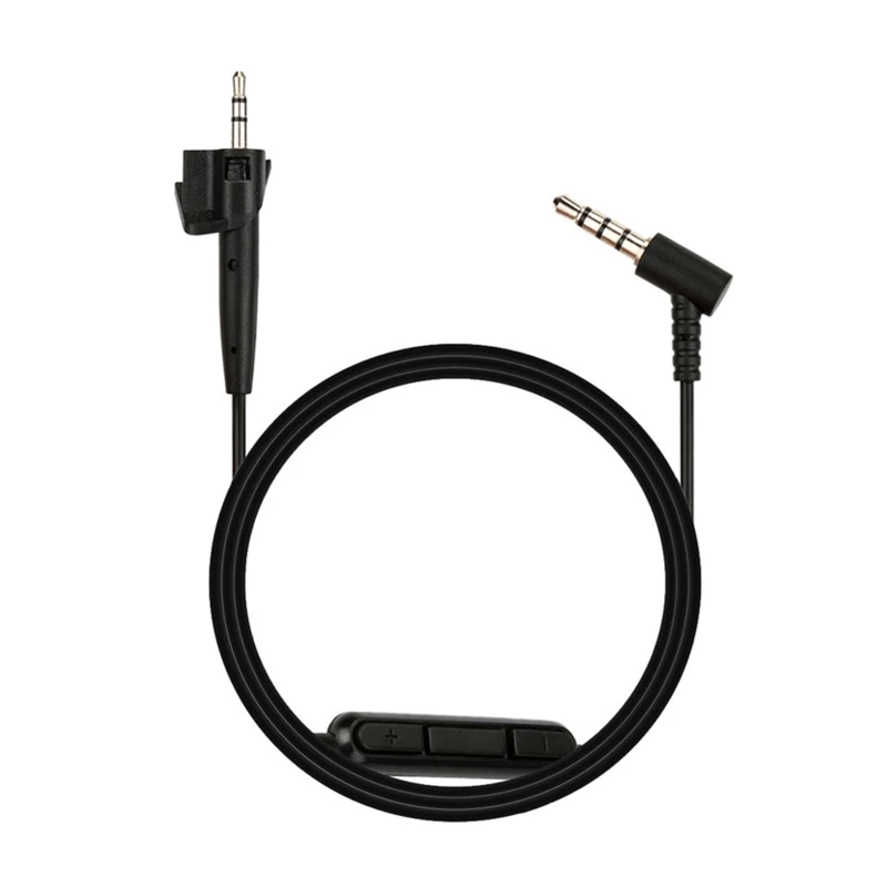 1.5M Audio Cable With Mics For Bose Ae2 Ae2I Headphone 3.5Mm/2.5Mm Replacement Stereo Cord Fidelity Sound Quality