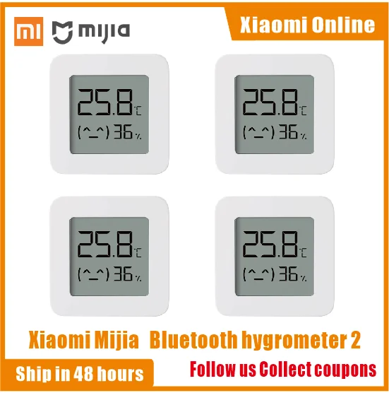 2020Nuova Versione Xiaomi Mijia Termometro Bluetooth 2 Wireless Smart Electric Digital Igrometro Termometro Sensore Di Umidità Casa