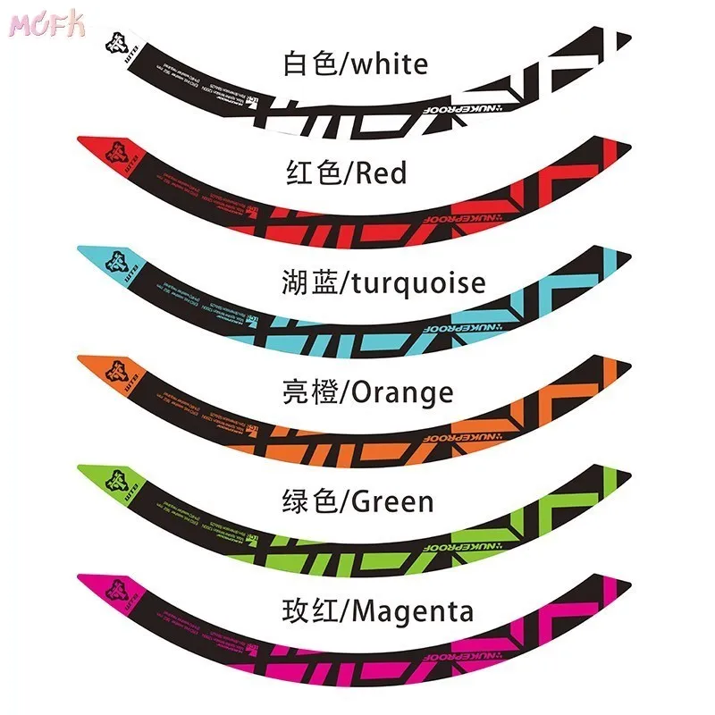 Nukeproof Horizon Rim Stickers Fai Da Te 27.5/29 Pollici Mtb Wheel Set Sticker Accessori Per Biciclette Adesivi Cerchi Mtb 29 Muslimex