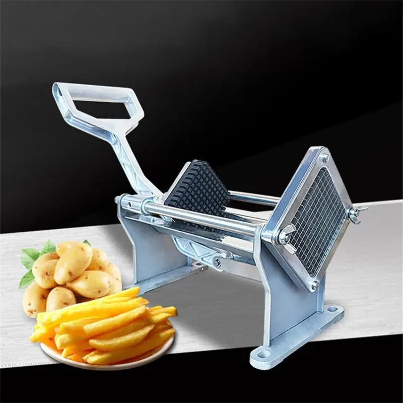 Coupé-Frites 15-Semi-Automatique, En Acier Insossibile, Pour Convoltre, Carottes, Pommes De Terre, Trancheur