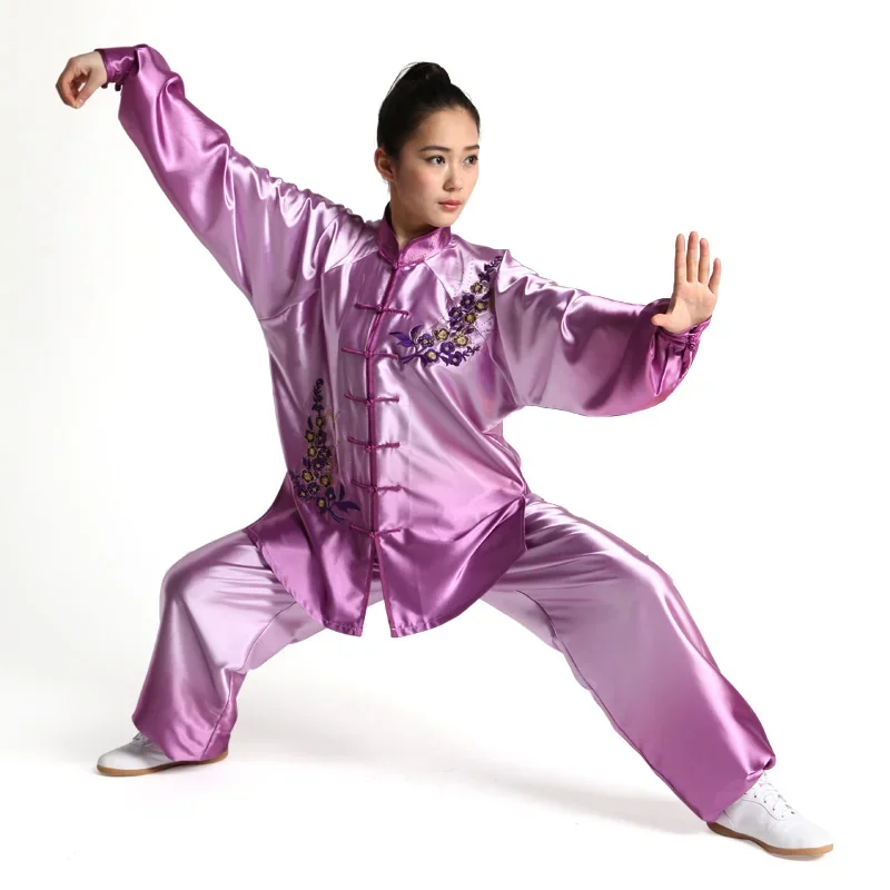 Wushu Tai Chi Abbigliamento Ricamo Vestiti Graduati Taijiquan Costumi Ricamati Primavera Kungfu Abbigliamento