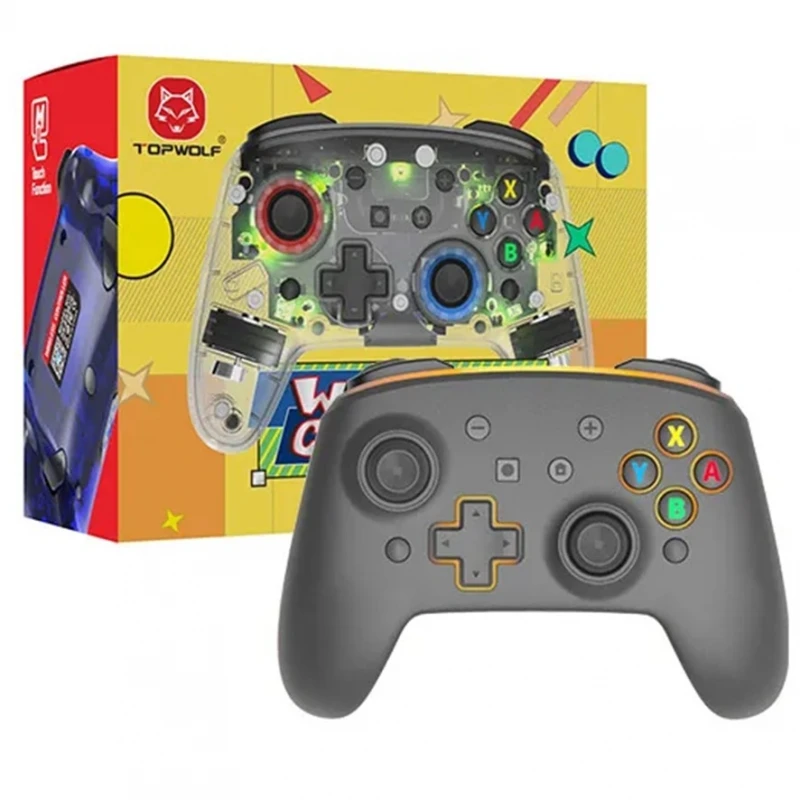 Controller Wireless Compatibile Per Nintendo Switch Pc Android Steam App Black Rgb # Nintendo Switch # Nintendo Switch Lite # Pc # Telefoni Android E 