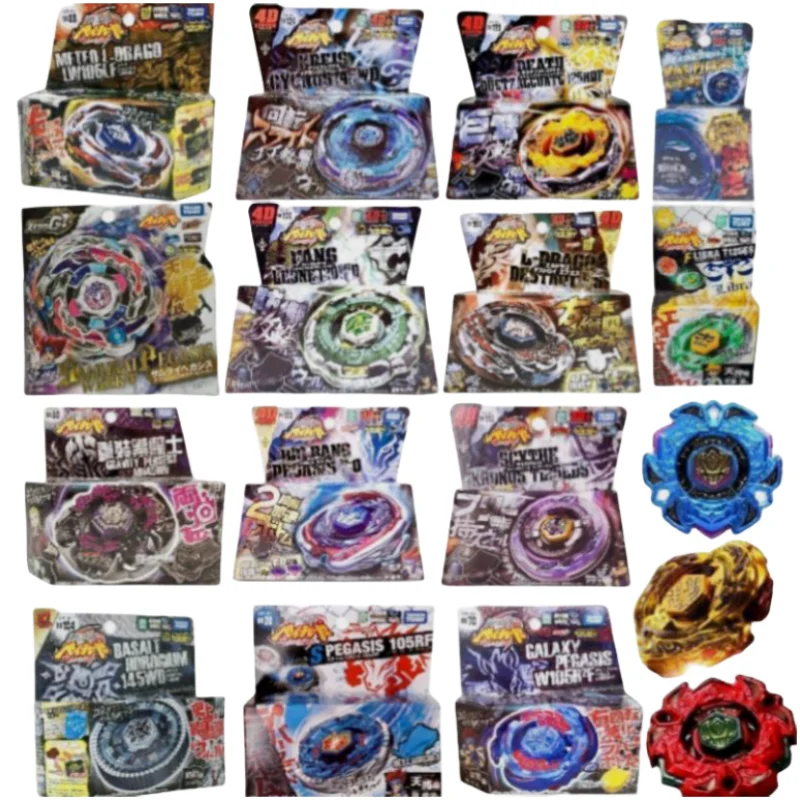 4D Takara Tomy Beyblade Metal Fight Bb-108 Bb-88 Bb-80 Bb-122 Bb-47 Bb-118 Bb-70 Bb-104 Bb-114 Bb-106 Beyblades Set In Metallo