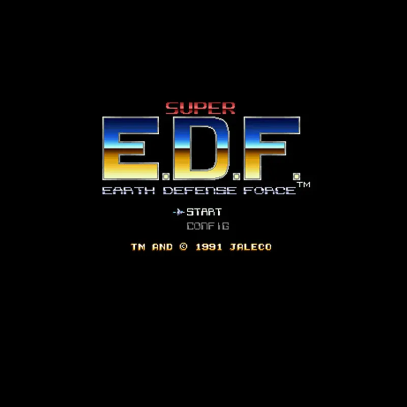 Super Earth Defense Force 16 Bit Big Grey Game Card Per Ntsc Game Player Drop Shipping