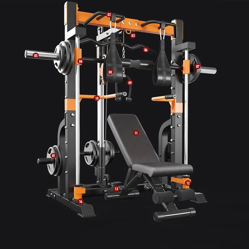Home Gym Grande Attrezzatura Per Il Fitness Squat Rack Muscolazione Materiale Allenamento Pesas Ejercicio Abs Allenamento Per Esercizi Ejercicio En Ca