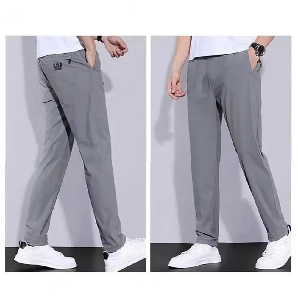 Pantaloni Invernali Da Uomo Chic Pantaloni Invernali Da Uomo Comodi Con Ritenzione Di Calore In Vita Elastica Pantaloni Invernali Con Cavallo Profondo