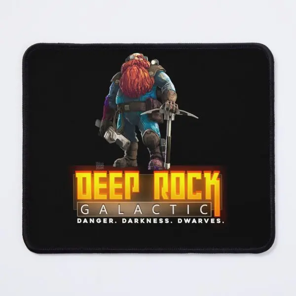 Deep Rock Galattico Deep Galactic Mouse Pad Tappeto Scrivania Anime Printing Mat Mousepad Gaming Computer Pc Gamer Play Mens Table