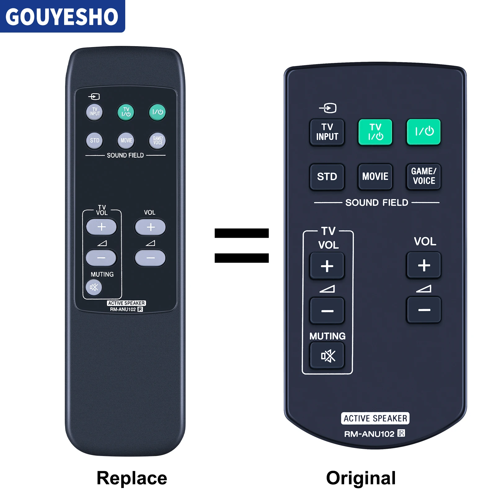 Rm-Anu102 Sound Bar Remote Per Sony Soundbar Sa-40Se1 Sa-32Se1 Sa-46Se1