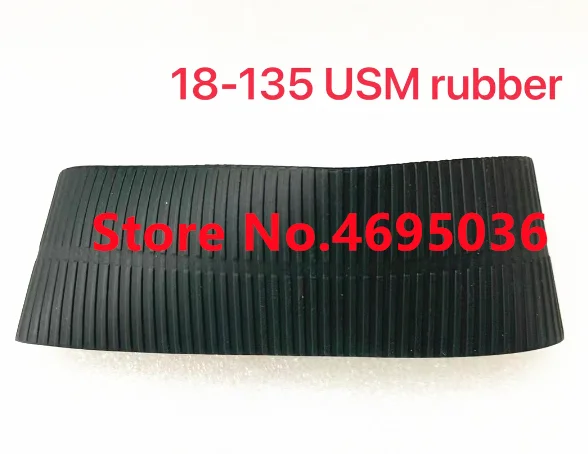 Nuovo Per Canon 18-135 Stm Usm 18-200 Lens Trim In Pelle Zoom Ring Rubber