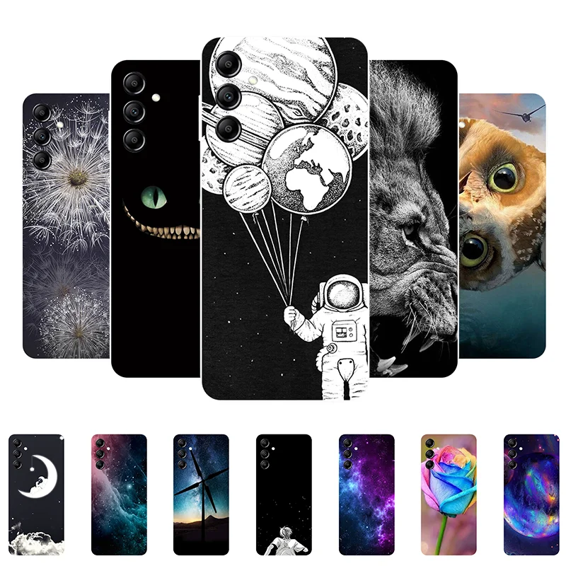Per Samsung A54 5G Custodia Cover Samsung A54 Funda Astronaut Custodia Morbida In Silicone Per Samsung Galaxy A54 5G A 54 Coque