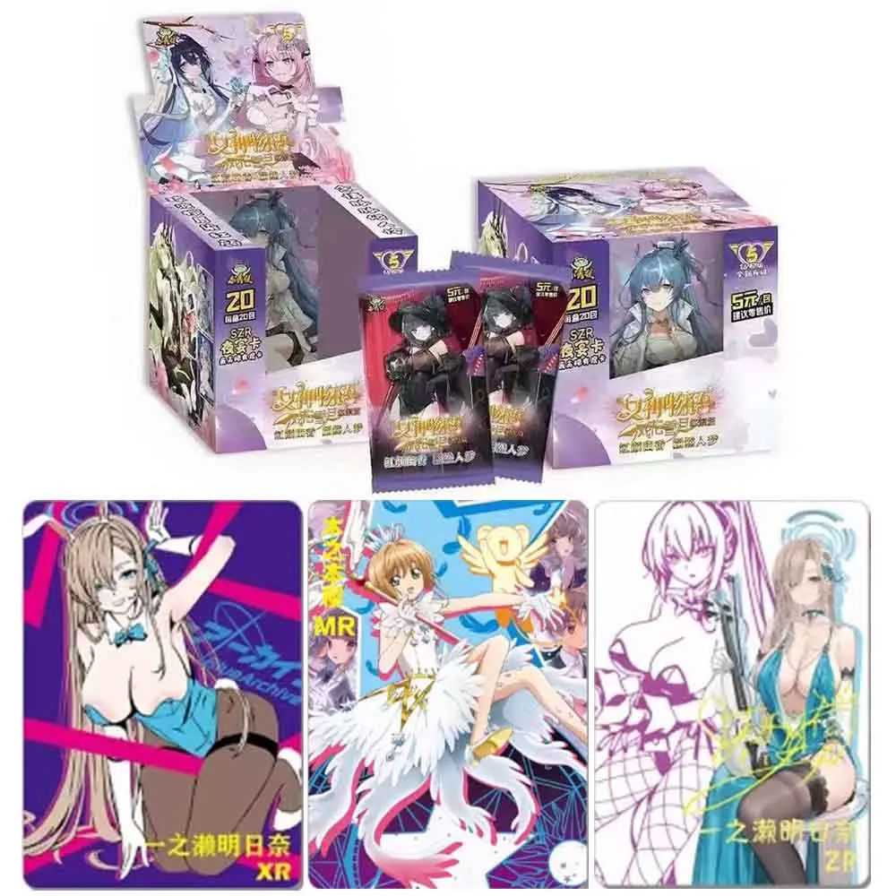 Dea Story Card Beauty Fragrance Chapter Rare Bronzing Mr Card Anime Character Collection Card Regalo Giocattolo Per Bambini