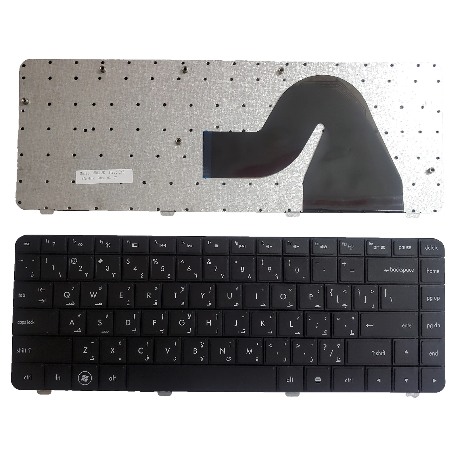 Nuovo Ar Nuovi Utenti Sconto Tastiera Per Laptop Per Hp Compaq Presario Cq42 G42 -100 -200 -300 -400 Nero