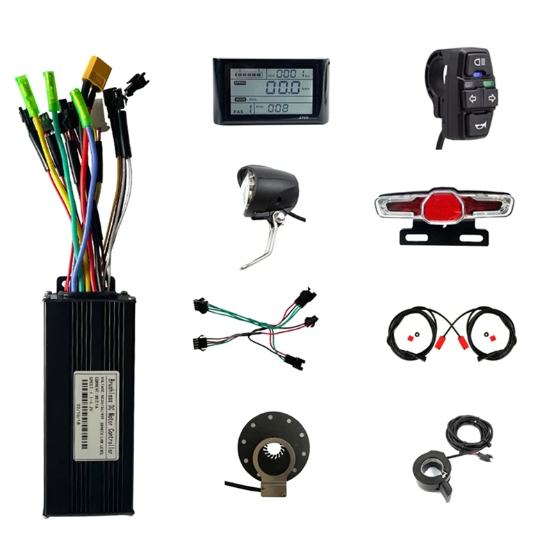 Per 750W-1000W Kit Controller Motore Bici Elettrica Motore Con Display Lcd S900 Interruttore Di Tornitura Clacson E-Bike Light Pezzi Di Ricambio
