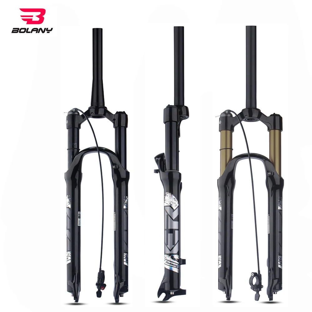 Bolany-Horquilla De Aceite Y Gas Para Bicicleta De Montaina Xc, Accessorio Para Bici De 26, 27,5, 29 Pulgadas, Rl100Mm