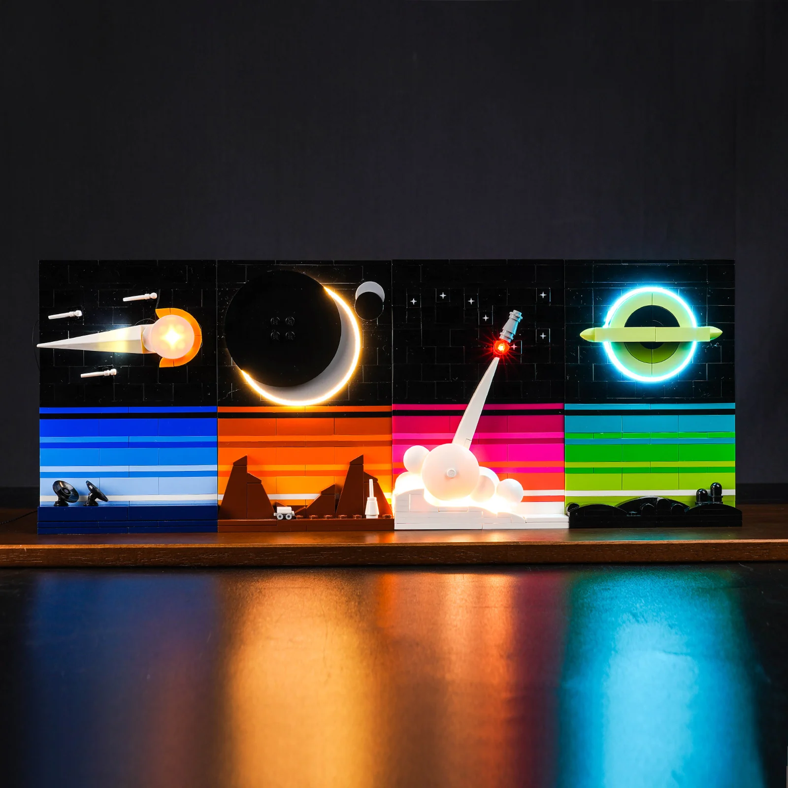 Lazishi Led Light For Ideas 21340 Tales Of The Space Age Lighting Giocattoli Fai Da Te (Non Includere Il Modello)