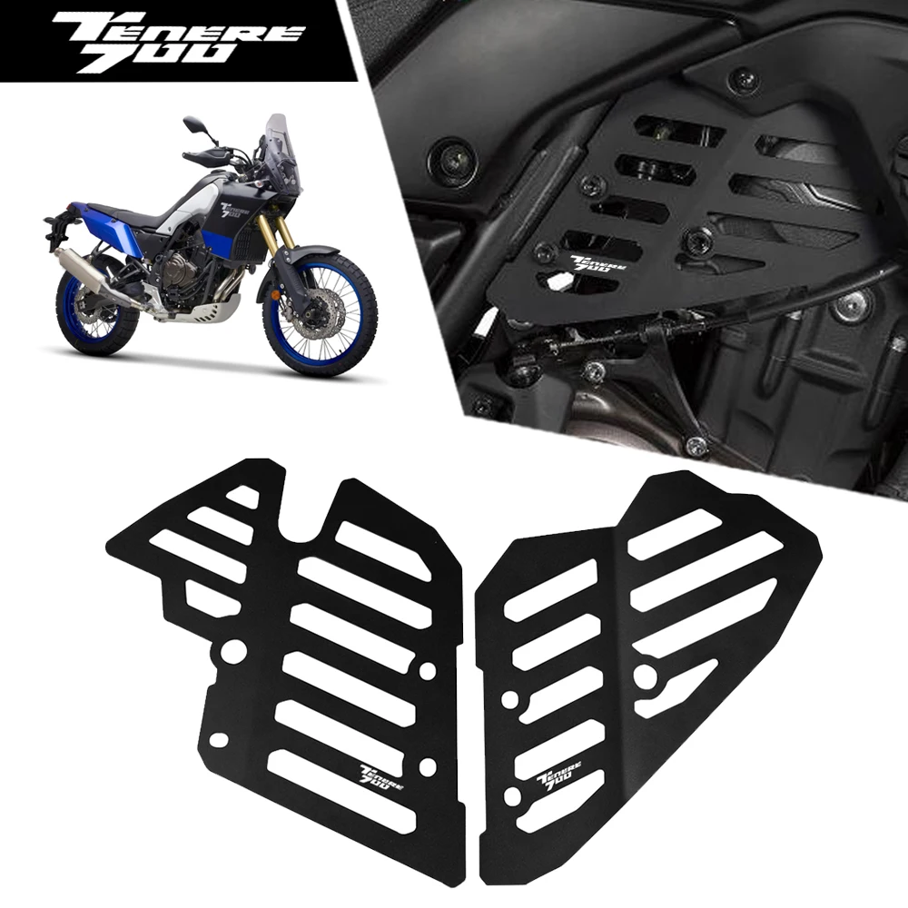 Per Yamaha Tenere700 Tenere 700 Xtz700 T700 Xt700Z Copertura Del Motore Del Motociclo Guard Motor Protect Cap Farfallato Cam Protector Flap