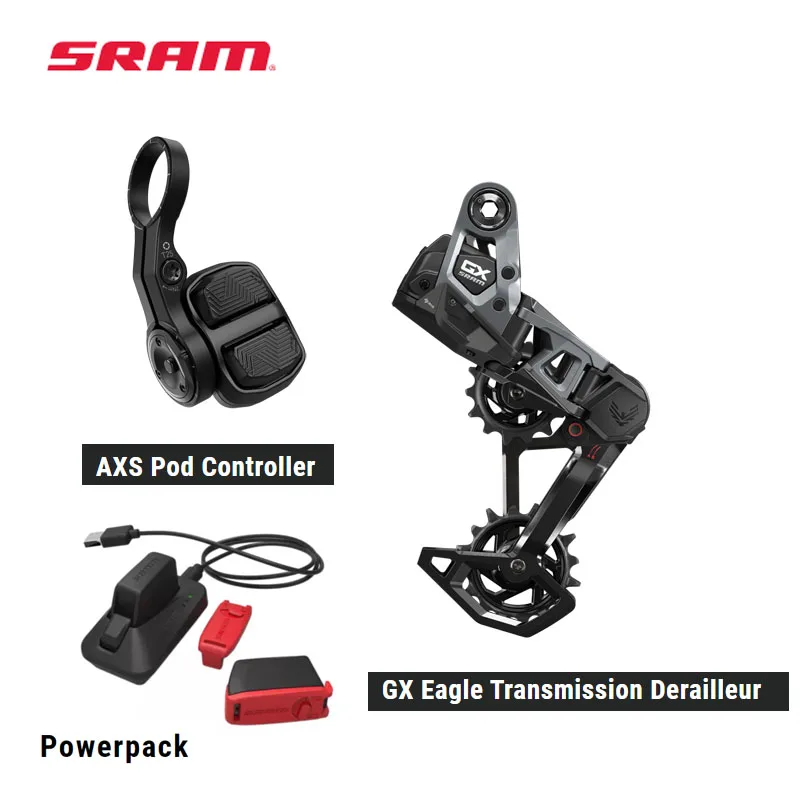 2023 Sram Gx Gx Eagle Axs Gruppo Di Trasmissione Axs Pod Controller E Gx Eagle Trasmissione Deragliatore E Batteria E Caricabatterie
