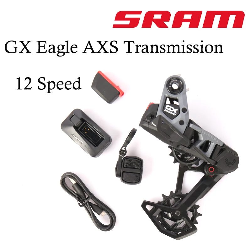 Sram Gx Eagle Axs 12 Velocità Mtb Bike Wireless Electric Groupset Pod Shifter Trigger T-Type Deragliatore Posteriore Udh Kit Bicicletta