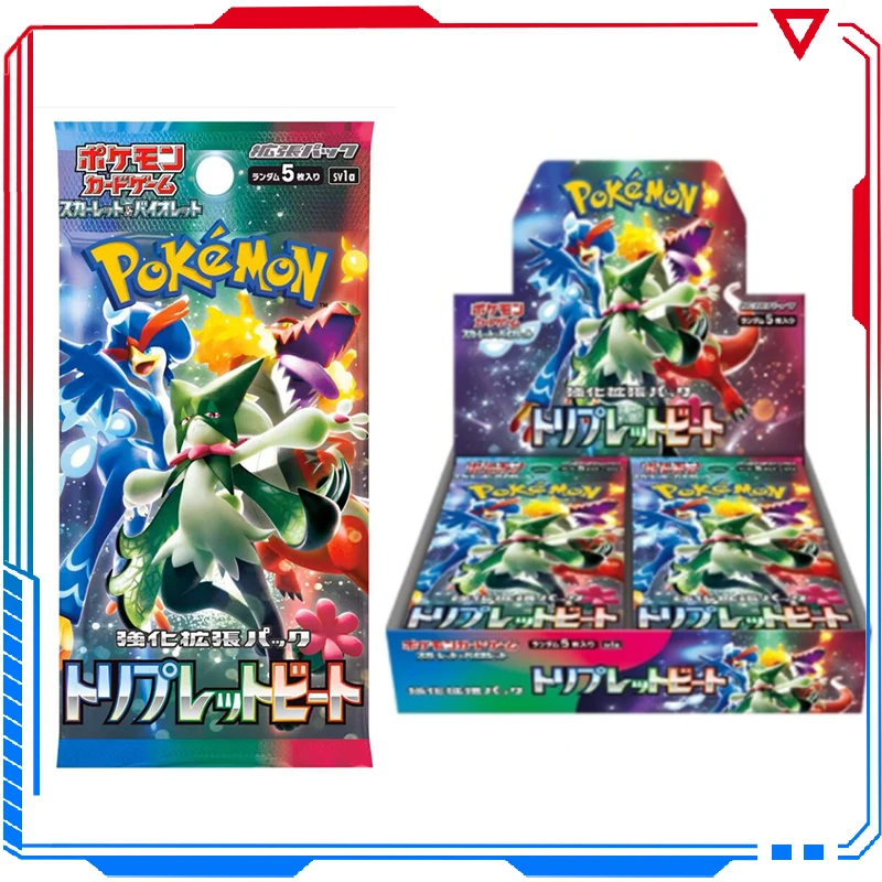 Pokemon Card Sv1A Booster Pack Scarlet E Violet Ptcg Game Collection Cards Anime Role Flash Gold Card Gift Giocattoli Da Collezione