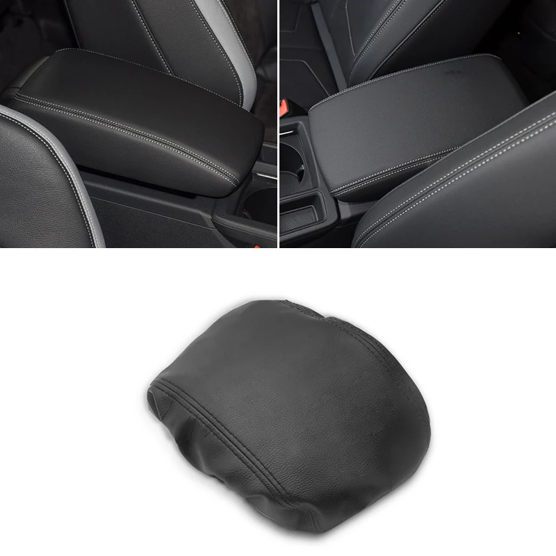 Copertura Del Bracciolo In Morbida Pelle Per Audi Q3 2019 Car Interior Center Control Bracciolo Box Fascia Elastica Copertura Trim
