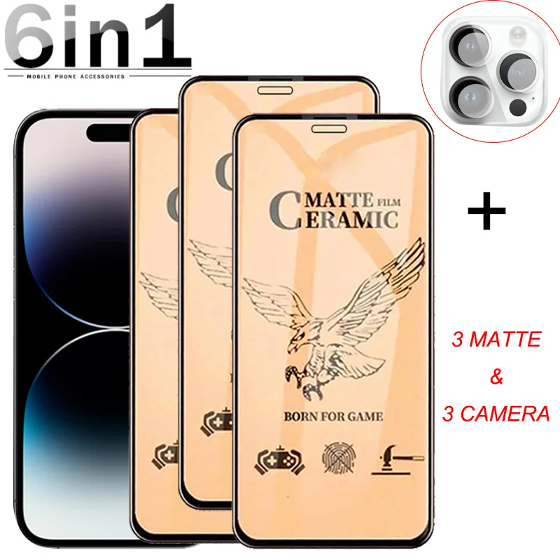 Iphone 14 Pro Pellicola Ceramica Per Iphone 14 Pellicola Morbido Per Apple Iphone 14 Pro Max 14 Plus Screen Protector Iphone14 Iphone-14 Iphone 14Pro 