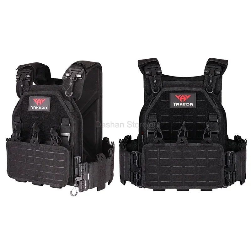 New Quick Staccabile Combat Vest Light Laser Cut Camouflage Regolabile Outdoor Operations Gilet Tattico Black Gear Military Vest
