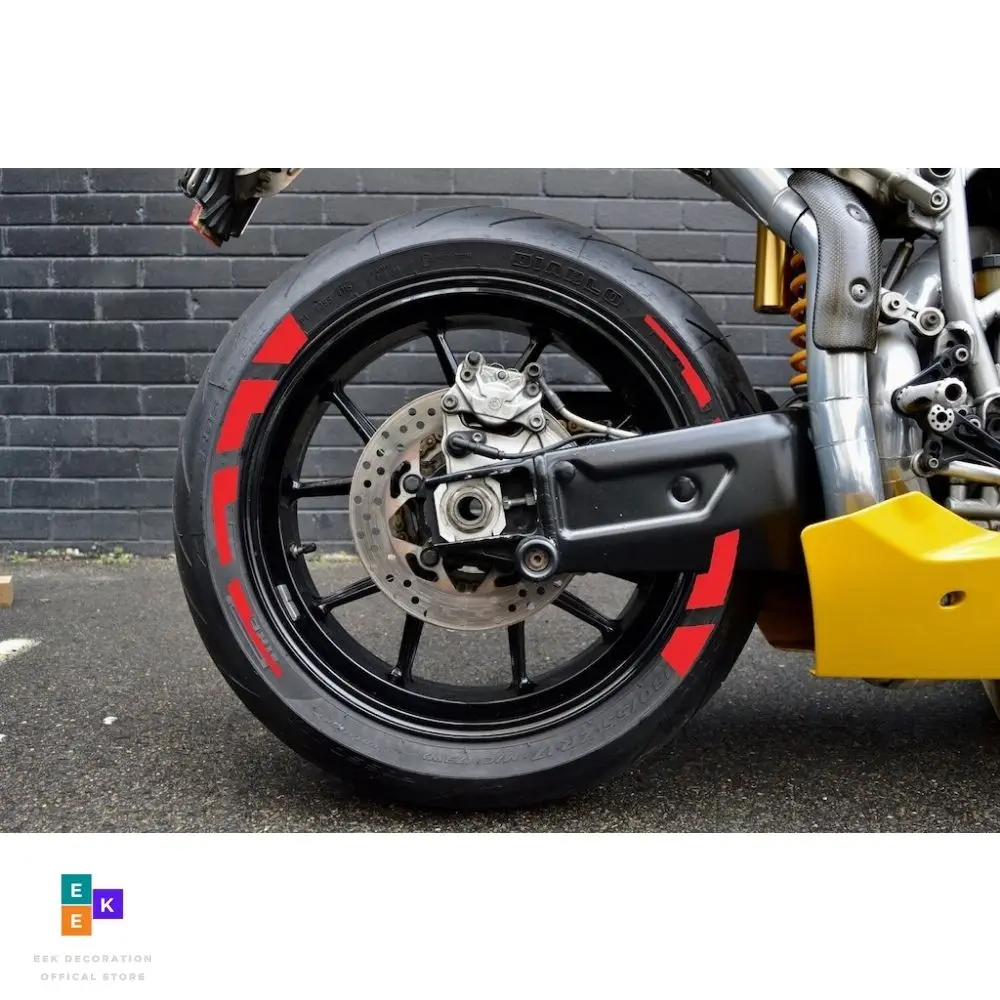 Attrezzature E Accessori Per Moto 3D Gomma Scrittura A Mano Pirelli Diablo Supercorsa Brigestone Style Reflect Tire Sticker